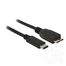 Delock USB 3.1 kábel (C dugó / micro-B dugó, 0,5 m, fekete)