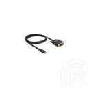 Delock USB Type-C - DVI 24+1 kábel 1m