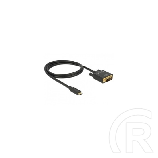 Delock USB Type-C - DVI 24+1 kábel 1m