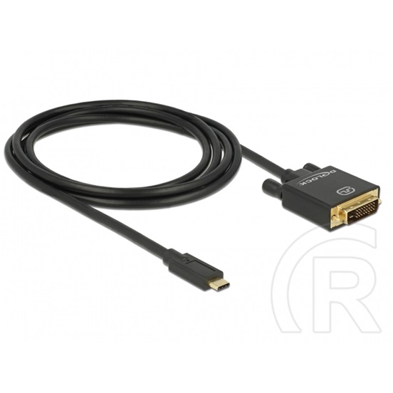 Delock USB Type-C - DVI 24+1 kábel 2 m