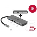 Delock USB Type-C 3.1 dokkoló állomás HDMI 4K, SD, és USB
