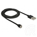 Delock USB mágneses adat-és töltőkábel 1,1m (fekete)