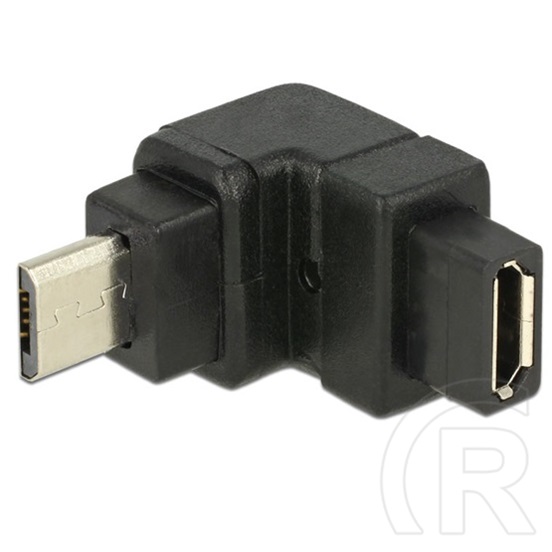 Delock adapter 90° USB 2.0 Micro-B (M) - Micro-B (F)