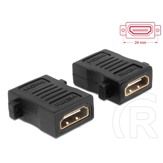 Delock adapter HDMI (F) - HDMI (F)