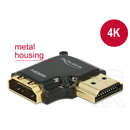 Delock adapter HDMI (F) - HDMI (M) 4K with Ethernet 90°