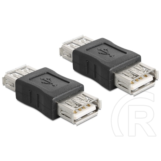 Delock adapter USB-A (F) - USB-A (F) toldó