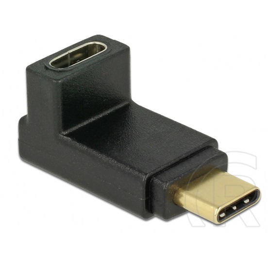Delock adapter USB-C 3.1 (M) - USB-C 3.1 (F) 90°