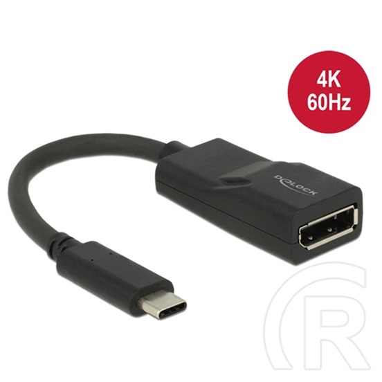 Delock adapter USB-C (M) - DisplayPort 4K (F)