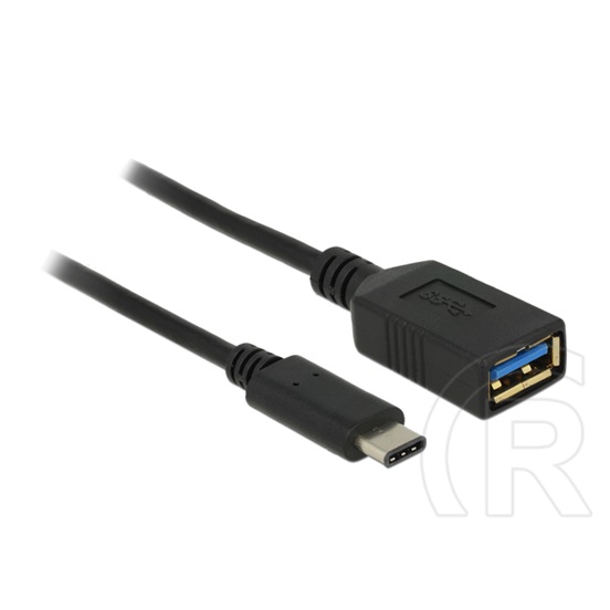 Delock adapter USB 3.1 (Type-C) (M) - USB 3.1 A (F) 0,15m