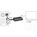 Delock adapter VGA > HDMI (audióval)