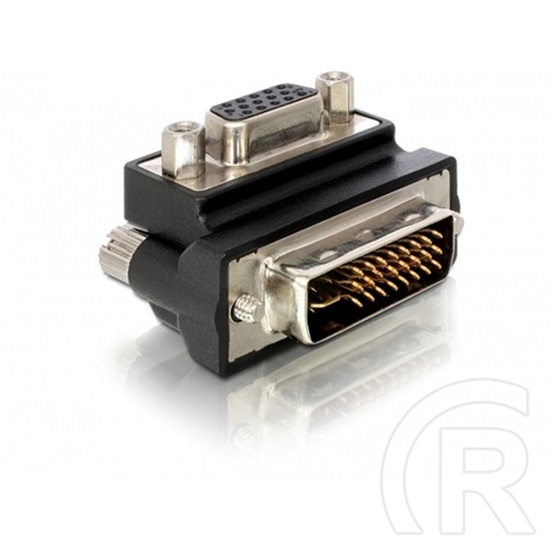 Delock adapter VGA (F) - DVI (M) 90°