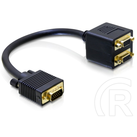 Delock adapter VGA (M) - 2 x VGA (F)