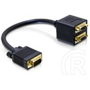 Delock adapter VGA (M) - 2 x VGA (F)