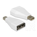 Delock adapter mini DisplayPort 1.2 (M) - DisplayPort (F) (fehér)