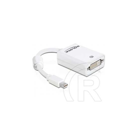 Delock adapter mini DisplayPort (M) - DVI-D (F) (fehér)