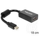 Delock adapter mini DisplayPort (M) - HDMI (F) (fekete)