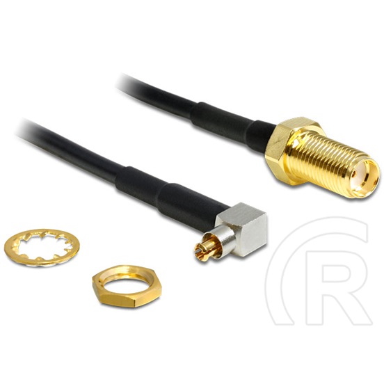 Delock antennakábel (SMA jack - MC-Card, 20 cm, 90°)