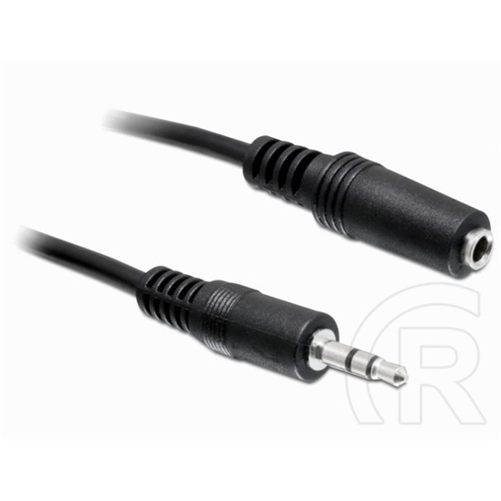 Delock audio kábel sztereo jack 3.5 mm apa / anya 3 m