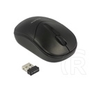 Delock cordless mini optikai egér (USB, fekete)
