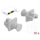 Delock fogantyús porvédő RJ-45 kimenethez (10db, fehér)
