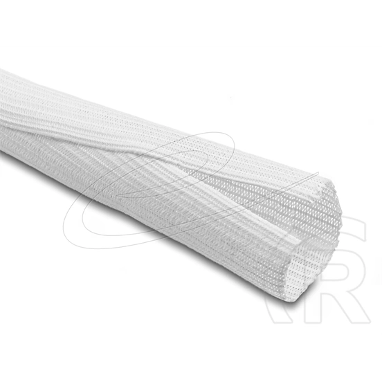 Delock fonott kábelharisnya tépőzárral (5 m x 19 mm, fehér)