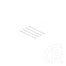 Delock kábelkötöző 100 db (100x2,5mm, áttetsző)