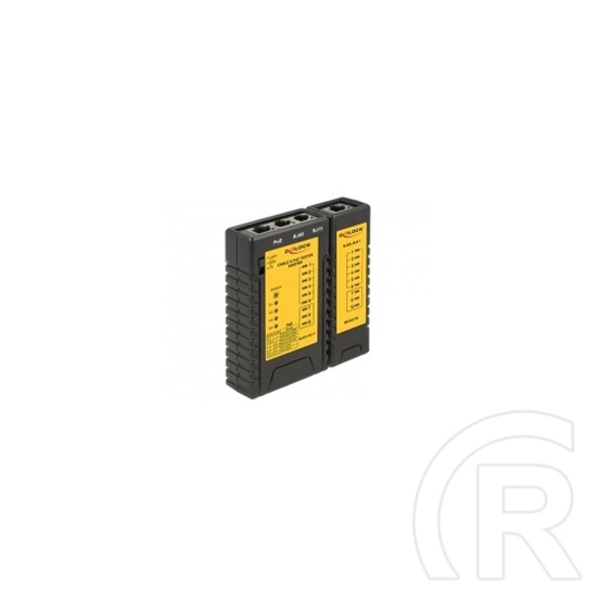 Delock kábelteszter (RJ45, RJ12, PoE)