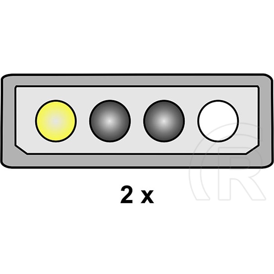 Delock tápkábel PCI Express VGA kártyához (2 x Molex / 1 x 8 pin)