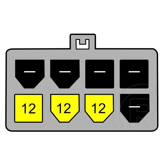 Delock tápkábel PCI Express VGA kártyához (2 x Molex / 1 x 8 pin)