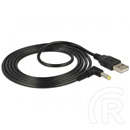 Delock tápkábel USB A > DC 4,0 x 1,7 mm 1,5 m (USB A dugó / DC 4,0 x 1,7 mm dugó, 90°)