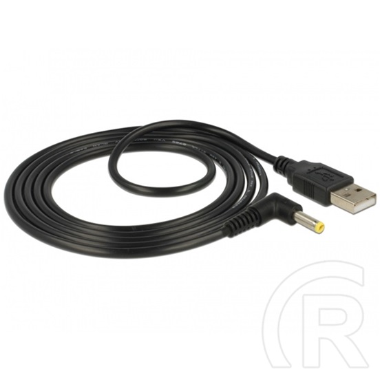 Delock tápkábel USB A > DC 4,0 x 1,7 mm 1,5 m (USB A dugó / DC 4,0 x 1,7 mm dugó, 90°)