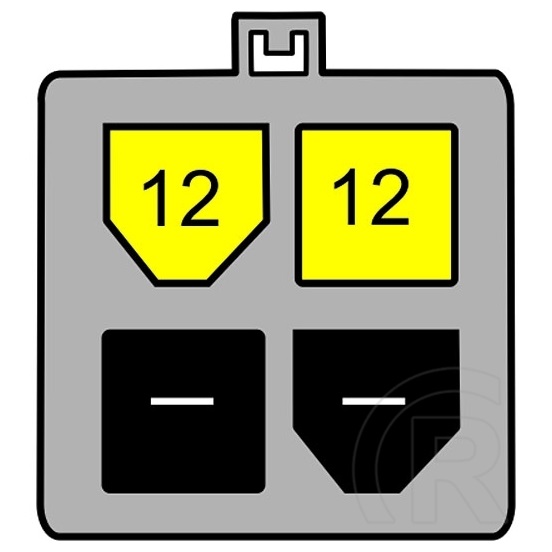 Delock tápkábel adapter CPU-hoz (1 x Molex / 1 x 4 pin) 15 cm