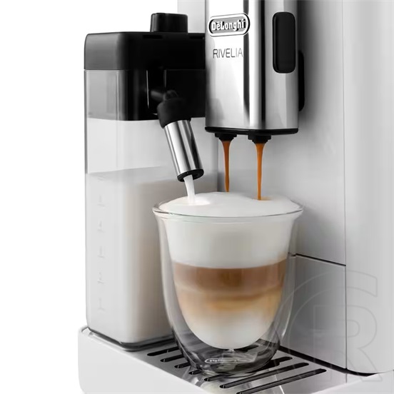 Delonghi EXAM440.55.W Rivelia automata kávéfőző, fehér