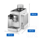Delonghi EXAM440.55.W Rivelia automata kávéfőző, fehér
