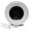 Denver CRL-342 rádiós ébresztőóra (napfelkelte-szimuláció, természetes hangok, FM, kettős ébresztés, USB-C, fehér)