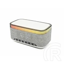 Denver CRQ-225 rádiós ébresztőóra (Bluetooth, vezeték nélküli töltés 15 W, szürke)