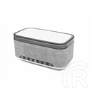 Denver CRQ-225 rádiós ébresztőóra (Bluetooth, vezeték nélküli töltés 15 W, szürke)