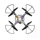 Denver DCH-350 drón (720p kamera, 22 perc, 1600 mAh, 27x27 cm, magasságtartó, 30 m hatótáv, microSD, propellervédő, több