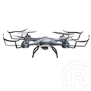 Denver DCW-362 drón (szürke, 6-7 perc üzemidő, 70-80 m hatótáv, 0,3 MP 640×480 30 fps, 380 mAh akkumulátor, Wi-Fi)