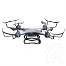 Denver DCW-362 drón (szürke, 6-7 perc üzemidő, 70-80 m hatótáv, 0,3 MP 640×480 30 fps, 380 mAh akkumulátor, Wi-Fi)