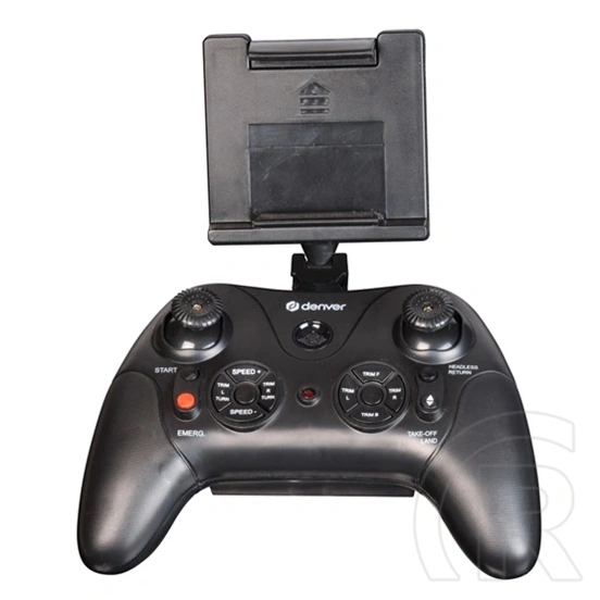 Denver DCW-362 drón (szürke, 6-7 perc üzemidő, 70-80 m hatótáv, 0,3 MP 640×480 30 fps, 380 mAh akkumulátor, Wi-Fi)