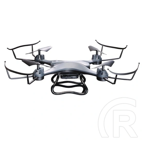 Denver DCW-362 drón (szürke, 6-7 perc üzemidő, 70-80 m hatótáv, 0,3 MP 640×480 30 fps, 380 mAh akkumulátor, Wi-Fi)