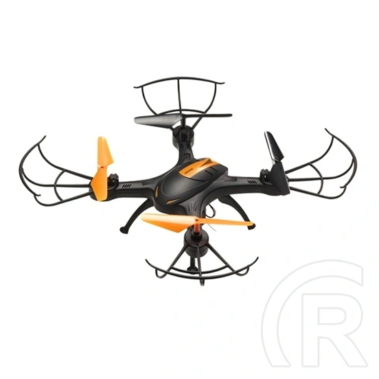 Denver DCW-380 drón (Wi-Fi, 0,3 MP kamera, repülési idő 6-8 perc, 380 mAh akkumulátor, hatótávolság 30-50 m, fekete/nara