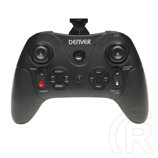 Denver DCW-380 drón (Wi-Fi, 0,3 MP kamera, repülési idő 6-8 perc, 380 mAh akkumulátor, hatótávolság 30-50 m, fekete/nara