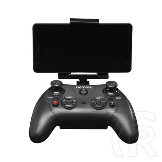 Denver DCW-380 drón (Wi-Fi, 0,3 MP kamera, repülési idő 6-8 perc, 380 mAh akkumulátor, hatótávolság 30-50 m, fekete/nara