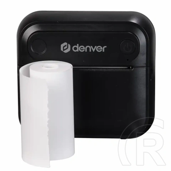 Denver MBP-32B hőnyomtató (hőpapír/hőmatrica, Bluetooth 5.0, USB-C, 1200 mAh akkumulátor, Walkprint kompatibilis)