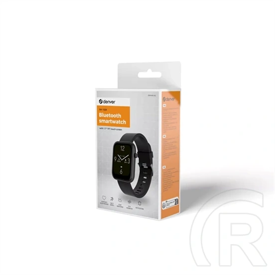 Denver SW-182 okosóra (1,7" IPS kijelző, Realtek 8762DK, pulzusmérő, vérnyomásmérő, véroxigénmérő, Bluetooth, IP68, 200