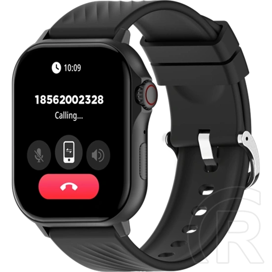 Denver SWG-159B okosóra (2,13", AMOLED, Bluetooth 5.3, GPS, aktivitásmérő, pulzusmérő, 3 ATM, fekete)