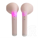 Denver TWE-46 Rose bluetooth fülhallgató sztereó (v5.0, TWS, beépített mikrofon, IPX4 vízálló, töltőtok 400mAh, készenlé