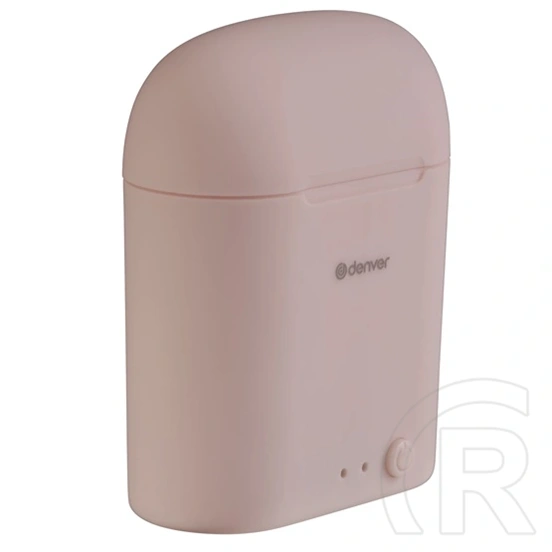 Denver TWE-46 Rose bluetooth fülhallgató sztereó (v5.0, TWS, beépített mikrofon, IPX4 vízálló, töltőtok 400mAh, készenlé